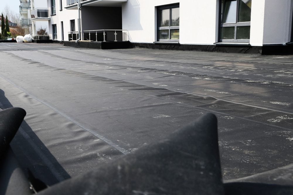 Plat Dak Met Epdm Bekleden
